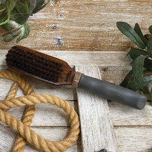 Load image into Gallery viewer, Wood Grooming Brush Double Sided with non-slip handle