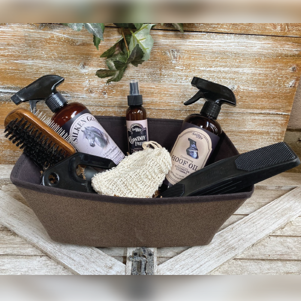 SaddleUp Spirit Grooming Gift Basket